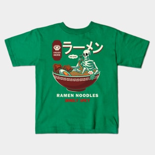 Deadly spicy ramen Kids T-Shirt